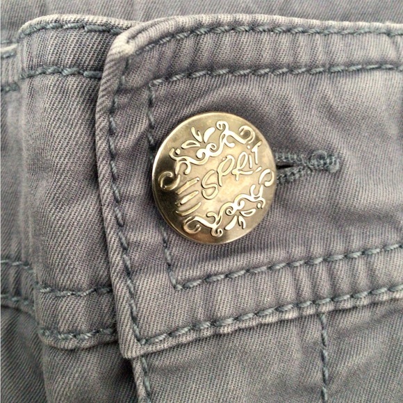 ESPRIT Slate Blue-Grey Straight Cotton Pants - US 6 *BUNDLE OFFER* - Picture 3 of 7